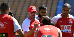 Kristian Woolf has the backing of the Tongan star players.