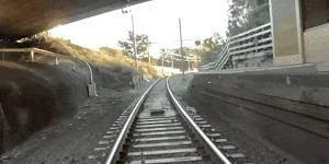 The Southwest Metro’s test run from Punchbowl to Bankstown.