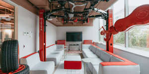 SafetyCulture’s Toyota-themed meeting room.