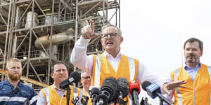 Anthony Albanese announced a $100 million partnership with the Queensland government for a battery manufacturing precinct during the federal election.