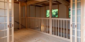 Inside a typical akiya home in Japan.