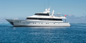 Four people from Sydney hotspot fined after entering Qld on superyacht