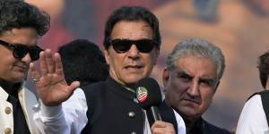 Wounded Imran Khan blames Pakistan’s government for shooting