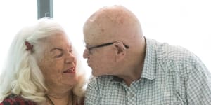 'It's never too late':How Sam and Gloria found new love in aged care