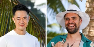 Writer and broadcaster Benjamin Law and “King George” both star in Australian Survivor:Heroes v Villains.