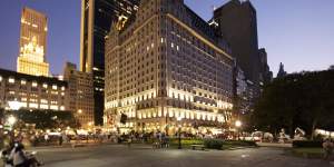 The Plaza in New York is thrillingly positioned on Fifth Avenue and Central Park South.