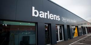The Barlens shopfront in Fyshwick.