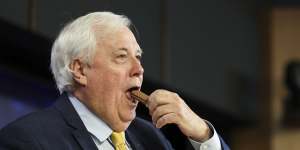 Clive Palmer,Trumpet of Patriots chairman. 