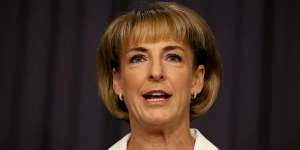 Minister for Women Michaelia Cash oversees department with lowest female representation on government boards