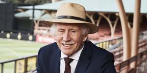 Ian Chappell at North Sydney Oval.