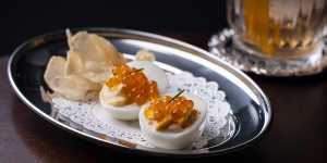 Devilled eggs at Mill Place Merchants.