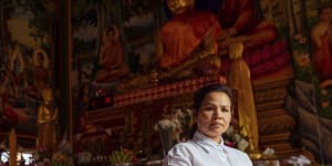 For the past year,nurse Srey has been the Khmer Kerry Chant