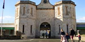 Explore Freo’s history on a walking tour … Pictured:Fremantle Gaol.