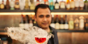 Cocktails are a specialty at Kol. 