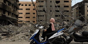Heartbreak in Beirut:Photographs taken by Geraghty during her visit with Matthew Knott to Lebanon in 2024.
