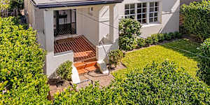 The front of 16 Northumberland Street,Clovelly,which sold for $6.77 million on Saturday.