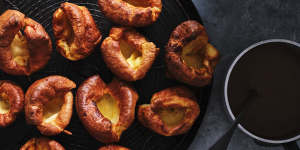 Yorkshire puddings.