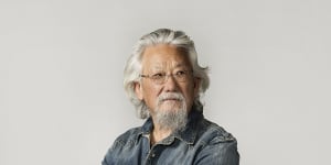 ‘The important thing is not succeeding or failing,but …’ David Suzuki’s life lesson
