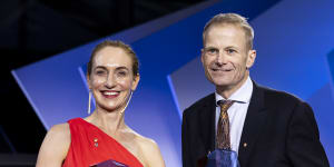 Australians of the Year,Professor Georgina Long and Professor Richard Scolyer.