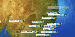 National weather forecast for Friday December 20