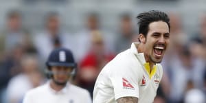 Say what you want about Mitchell Johnson,at least it was interesting