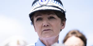 Police Commissioner Karen Webb.