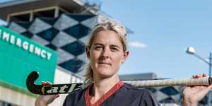 Current world goalkeeper of the year Rachael Lynch is one of two players appealing their Hockeyroos axing. 