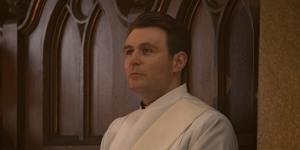 Pray for us sinners:Deacon Mark Burton (James McArdle).