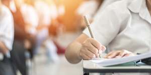 Last year about 300 NSW schools reported cheating offences for HSC school-based assesments.