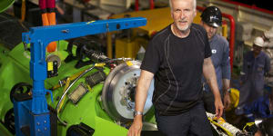 Avatar and Titanic film director James Cameron is visiting Perth later this month.