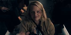 Elisabeth Moss in season 6 of The Handmaid’s Tale.