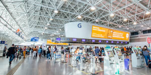 Galeao Airport,in Rio de Janeiro.