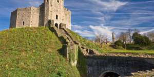 The Norman Keep,Cardiff Castle.