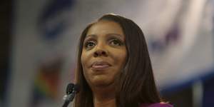 New York Attorney-General Letitia James is leading a civil probe into Trump’s business finances.