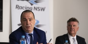 Racing NSW boss Peter V’landys.