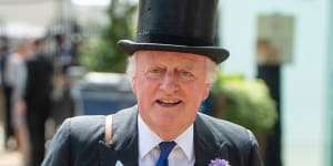 At Ascot in 2021. “Everyone loves him,” says Queen Camilla’s close friend,the Marchioness of Lansdowne,“but he’s always terribly misbehaving.”
