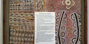 The Barunga Statement in Parliament House,Canberra.