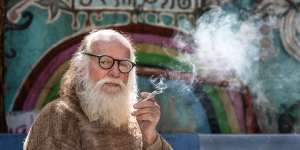 The unofficial mayor of Nimbin and former stockbroker,Michael Balderstone,concedes cannabis is “probably” psychologically addictive,but “I’m happy to tell people I’m addicted to cannabis. It’s a friend,a comfort,a mate.”