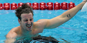 James Magnussen has experienced the pressure that comes with a swimming scandal.