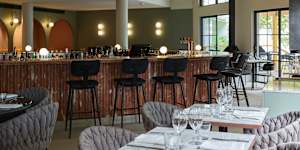 Blaq restaurant is at the Kyah Boutique Hotel Blackheath.