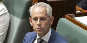 Immigration Minister Andrew Giles fielded repeated questions from the opposition today.