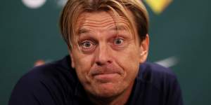 It has been a year of ups and downs for the Matildas and coach Tony Gustavsson.