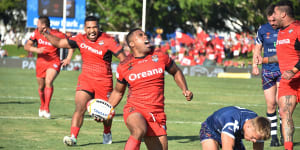 Triple Tongan treat for Jennings