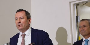 WA Premier Mark McGowan announced the state’s transition plan on Friday.