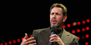 Oracle co-founder Larry Ellison was omnipresent at Theranos in its early days.