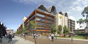 The Australian Technology Park offices for Commonwealth Bank are being developed by Mirvac.