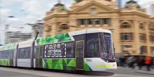 The new trams will replace some of Melbourne’s A,B and Z models.
