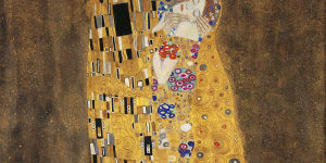 The Kiss by Gustav Klimt,1907