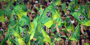 The Raiders will have far more exposure on free-to-air television after the release of the NRL draw for the 2020 season.