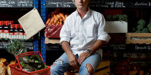 Barry McDonald at his former Fratelli Fresh outlet in Walsh Bay. 